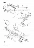 GEAR SHIFTING ASSY for Suzuki HAYABUSA 1300 2008