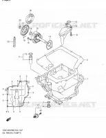 OIL PAN   OIL PUMP for Suzuki HAYABUSA 1300 2008