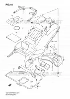 REAR FEDNER for Suzuki HAYABUSA 1300 2008