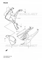 SIDE FAIRING (MODEL K8) for Suzuki HAYABUSA 1300 2008