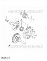 STARTER MOTOR CLUTCH for Suzuki HAYABUSA 1300 2008