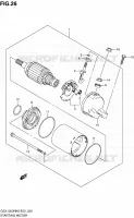 STARTER MOTOR (MODEL K8/K9 E02/E19/E24/P37) for Suzuki HAYABUSA 1300 2008