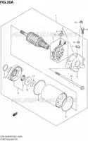 STARTER MOTOR (MODEL K9 E14,MODEL L0) for Suzuki HAYABUSA 1300 2008