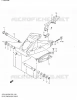 SWINGARM for Suzuki HAYABUSA 1300 2008