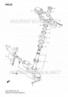 TRIPLE CLAMPS   STEERING DAMPER for Suzuki HAYABUSA 1300 2008