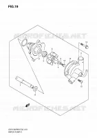 WATER PUMP for Suzuki HAYABUSA 1300 2008