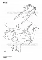 FRAME for Suzuki HAYABUSA 1300 2008