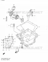 OIL PAN   OIL PUMP for Suzuki HAYABUSA 1300 2008