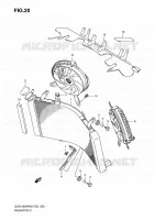 RADIATOR for Suzuki HAYABUSA 1300 2008