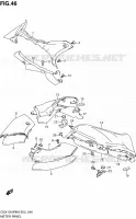 SPEEDOMETER PANEL for Suzuki HAYABUSA 1300 2008