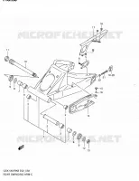 SWINGARM for Suzuki HAYABUSA 1300 2008