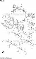 THROTTLE BODY for Suzuki HAYABUSA 1300 2008