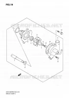 WATER PUMP for Suzuki HAYABUSA 1300 2008