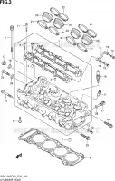 CYLINDER HEAD for Suzuki HAYABUSA 1300 2013
