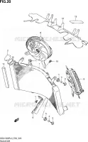 RADIATOR for Suzuki HAYABUSA 1300 2013