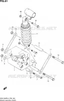 SHOCK ABSORBER LINKAGE for Suzuki HAYABUSA 1300 2013