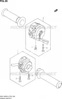 SWITCHES for Suzuki HAYABUSA 1300 2013
