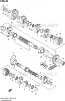 TRANSMISSION for Suzuki HAYABUSA 1300 2013
