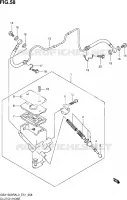 CLUTCH HOSE for Suzuki HAYABUSA 1300 2013