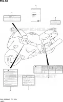 LABEL for Suzuki HAYABUSA 1300 2013