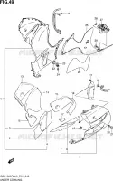 LOWER FAIRING for Suzuki HAYABUSA 1300 2013