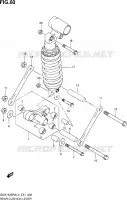 SHOCK ABSORBER LINKAGE for Suzuki HAYABUSA 1300 2013