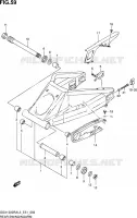 SWINGARM for Suzuki HAYABUSA 1300 2013