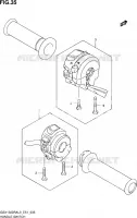 SWITCHES for Suzuki HAYABUSA 1300 2013