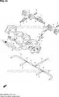 THROTTLE BODY for Suzuki HAYABUSA 1300 2013