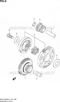 STARTER MOTOR CLUTCH for Suzuki HAYABUSA 1300 2013