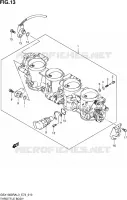 THROTTLE BODY for Suzuki HAYABUSA 1300 2013