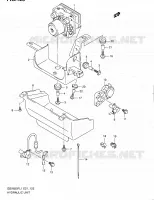 ABS SYSTEM (GSX650FAL1 E21) for Suzuki GSX-F 650 2011