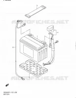 BATTERY (GSX650FAL1 E21) for Suzuki GSX-F 650 2011