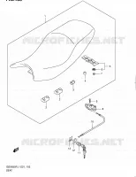SEAT for Suzuki GSX-F 650 2011