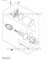 STARTER MOTOR for Suzuki GSX-F 650 2011