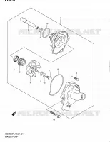 WATER PUMP for Suzuki GSX-F 650 2011