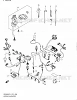 WIRING HARNESS (GSX650FAL1 E21) for Suzuki GSX-F 650 2011