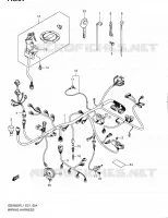 WIRING HARNESS (GSX650FUL1 E21) for Suzuki GSX-F 650 2011