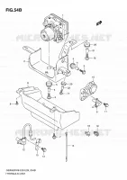 ABS SYSTEM (GSX650FAK9/FAL0) for Suzuki GSX-F 650 2010