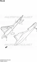 FAIRING for Suzuki GSX-F 650 2010
