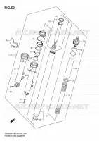 FRONT FORK for Suzuki GSX-F 650 2010