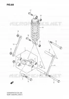 SHOCK ABSORBER LINKAGE for Suzuki GSX-F 650 2010