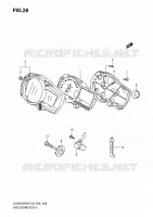 SPEEDOMETER (GSX650F) for Suzuki GSX-F 650 2010