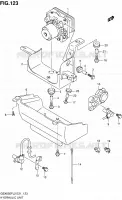 ABS SYSTEM (GSX650FAL2 E21) for Suzuki GSX-F 650 2012