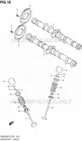 CAMSHAFT   VALVES for Suzuki GSX-F 650 2012