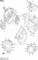 CRACKCASE COVER for Suzuki GSX-F 650 2012
