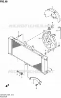 RADIATOR for Suzuki GSX-F 650 2012