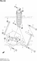 SHOCK ABSORBER LINKAGE (GSX650FAL2 E21) for Suzuki GSX-F 650 2012