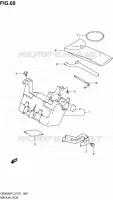 TOOL BOX for Suzuki GSX-F 650 2012