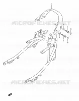 BACKREST for Suzuki GSX-F 750 1989